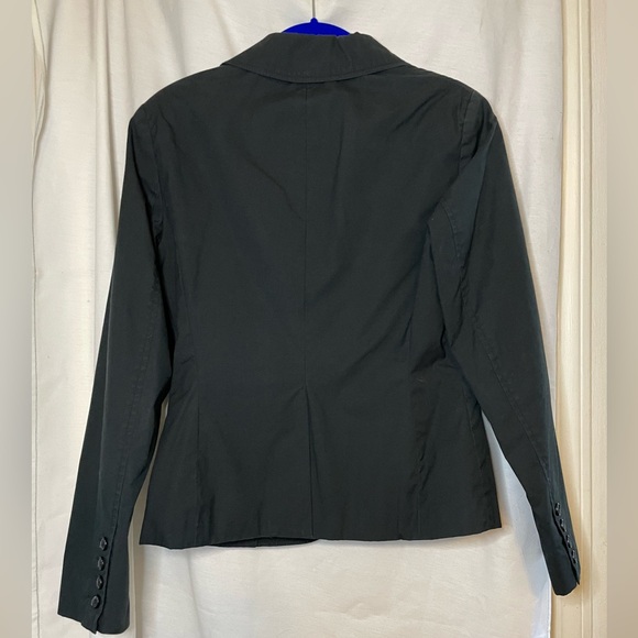 New York & Company Black Blazer w/ One Button and 2 Size Pockets Size 6 - Picture 9 of 11